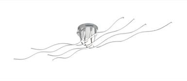 Plafonnier 8 lampes led Wofi Linee Chrome Métal 9194.08.01.6000