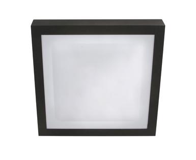 Plafonnier design Corep Square Noir Aluminium 513165