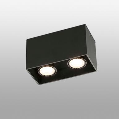 Plafonnier design Faro Tecto Noir Métal 63273