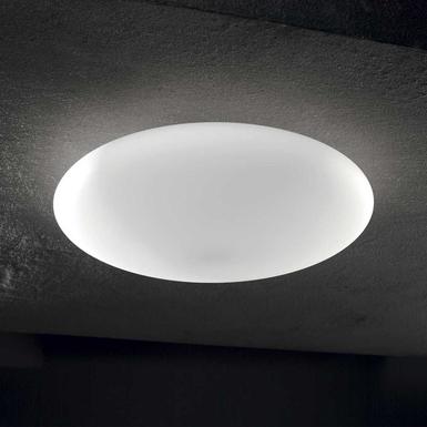 Plafonnier design Ideal lux Smarties Bianco Verre 009223