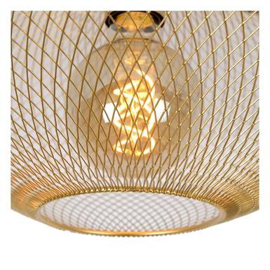 Plafonnier design Lucide Mesh Laiton Métal 21123/45/02