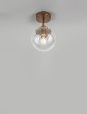 Plafonnier design Metal Lux Global Bronze Métal 262.315.04 – Plafonniers  design chez Luminaires Online