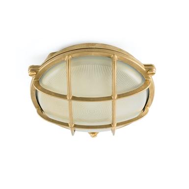 Plafonnier extérieur classique Faro Noray Laiton massif 70999