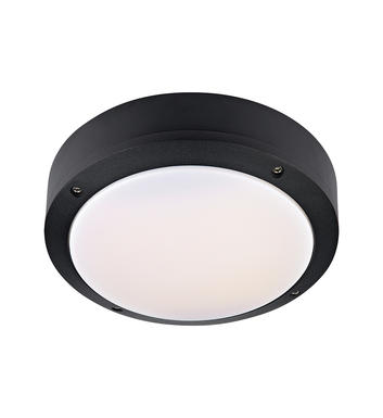 Plafonnier extérieur led Markslöjd Luna Noir Aluminium 106535