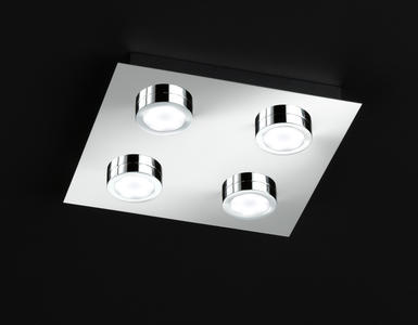 Plafonnier led Action Veneta Chrome Acier 987104010000