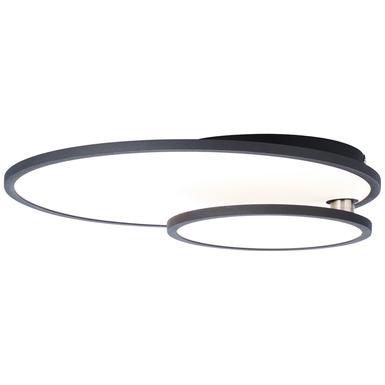 Plafonnier led Brilliant Bility Noir Plastique G97031/06