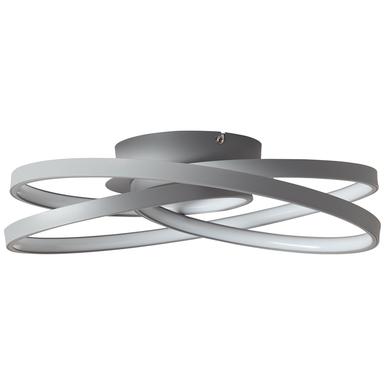 Plafonnier led Brilliant Labyrinth Gris Métal G96894/22