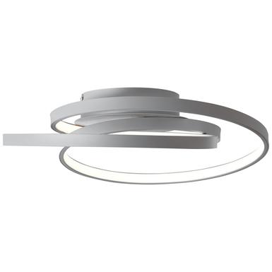 Plafonnier led Brilliant Labyrinth Gris Métal G96894/22