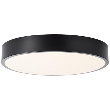 Plafonnier led Brilliant Slimline Noir Métal G97013/06