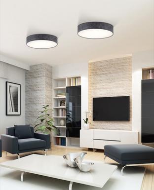 Plafonnier led connecté Neuhaus Q-Kiara Gris 8428-15