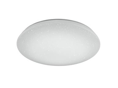 Plafonnier led connecté Trio Nalida Blanc Métal 656090100