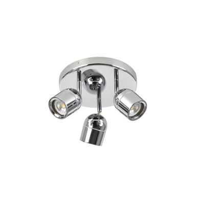 Plafonnier led Corep Lyam Chrome Métal 654228