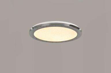 Plafonnier led Corep Ublo Chrome Métal 654229