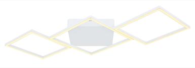 Plafonnier led Globo Kurio Blanc Aluminium 67236-30W