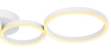 Plafonnier led Globo Venosa Blanc Métal 67229-35