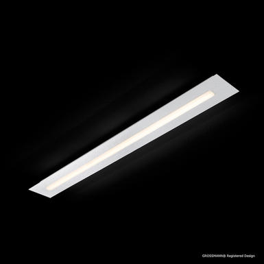 Plafonnier led Grossmann Fis Gris métallique Aluminium brossé 53-780-072