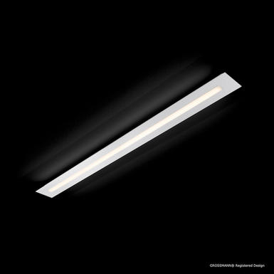 Plafonnier led Grossmann Fis Gris métallique Aluminium brossé 54-780-072