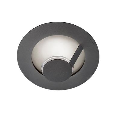 Plafonnier led Grossmann Flat Gris / Gris argenté Aluminium 52-828-168