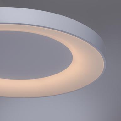 Plafonnier led Leuchten Direkt Anika Blanc Plastique 14327-16