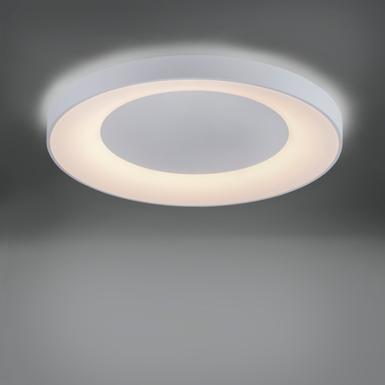 Plafonnier led Leuchten Direkt Anika Blanc Plastique 14327-16