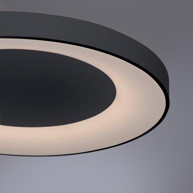 Plafonnier led Leuchten Direkt Anika Noir Plastique 14327-18