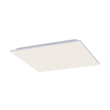 Plafonnier led Leuchten Direkt Canvas Blanc Aluminium 15552-16