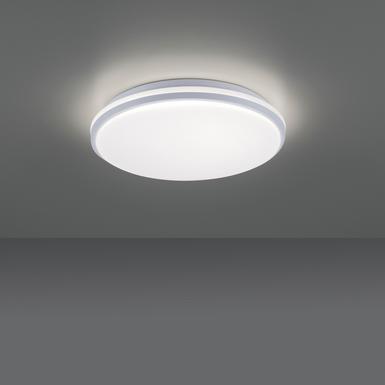 Plafonnier led Leuchten Direkt Colin Blanc Métal 14208-16