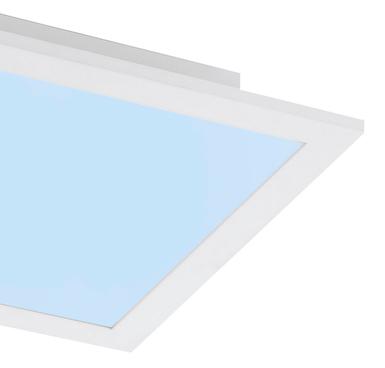 Plafonnier led Leuchten Direkt Flat Blanc Aluminium 14530-16