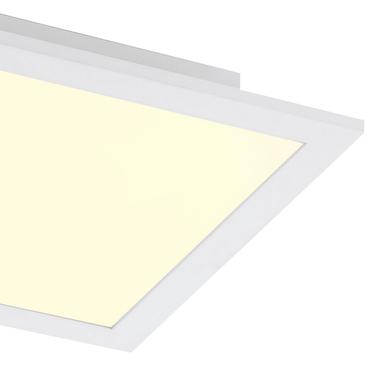 Plafonnier led Leuchten Direkt Flat Blanc Aluminium 14530-16