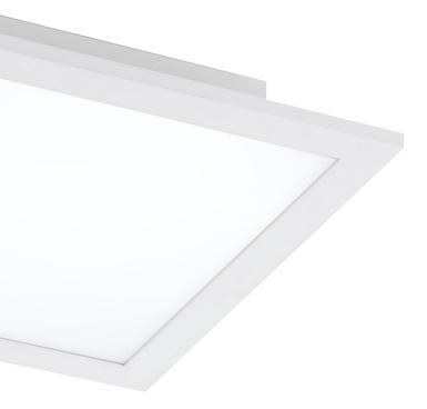 Plafonnier led Leuchten Direkt Flat Blanc Aluminium 14530-16