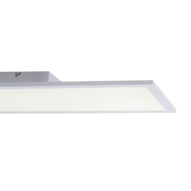 Plafonnier led Leuchten Direkt Flat Blanc Aluminium 14533-16