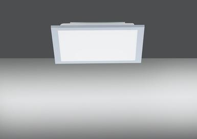 Plafonnier led Leuchten Direkt Flat Gris Plastique 14750-21