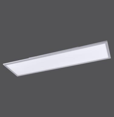 Plafonnier led Leuchten Direkt Flat Gris Plastique 14753-21