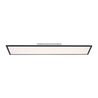 Plafonnier led Leuchten Direkt Flat Noir Aluminium 14757-18