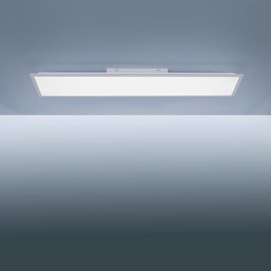 Plafonnier led Leuchten Direkt Flat Gris Plastique 14757-21