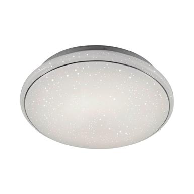 Plafonnier led Leuchten Direkt Jupiter Blanc Métal 14366-16