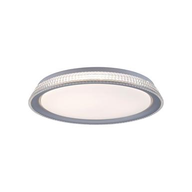 Plafonnier led Leuchten Direkt Kari Gris Plastique 14358-21