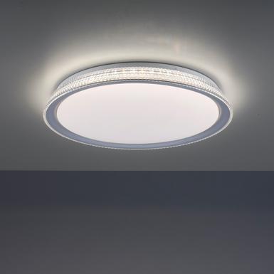 Plafonnier led Leuchten Direkt Kari Gris Plastique 14359-21