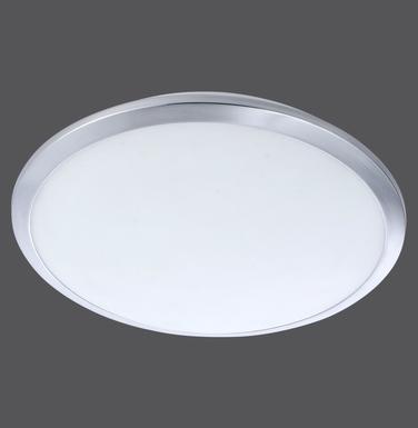 Plafonnier led Leuchten Direkt Satob Gris Métal 14269-55