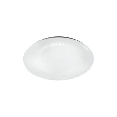 Plafonnier led Leuchten Direkt Skyler Blanc Acier 14230-16