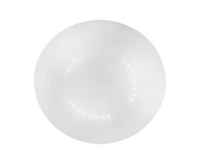 Plafonnier led Leuchten Direkt Skyler Blanc Acier 14231-16