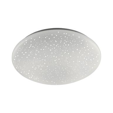 Plafonnier led Leuchten Direkt Skyler Blanc Métal 14242-16