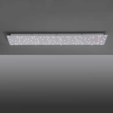 Plafonnier led Leuchten Direkt Sparkle Gris Métal 14672-55