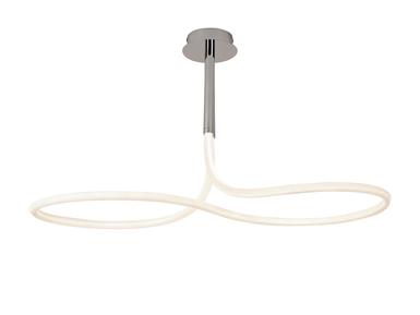 Plafonnier led Mantra Nur line Chrome Acier 6602