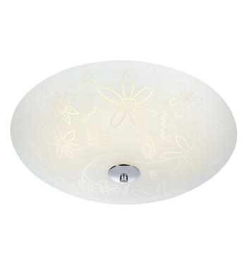 Plafonnier led Markslöjd Fleur Blanc Métal 107032