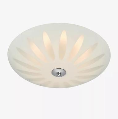 Plafonnier led Markslöjd Petal Chrome Métal 107165