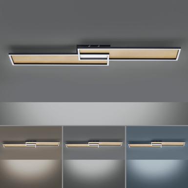 Plafonnier led Neuhaus Amara Noir Métal 8371-18