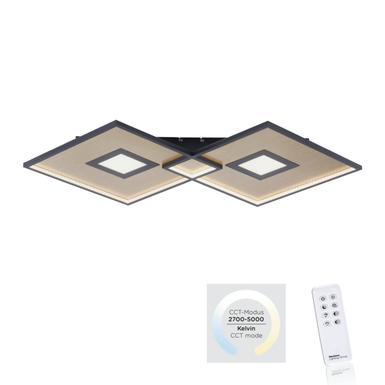 Plafonnier led Neuhaus Amara Noir Métal 8378-18