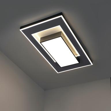 Plafonnier led Neuhaus Q-Alta Noir Fer 6125-18