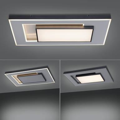 Plafonnier led Neuhaus Q-Alta Noir Fer 6125-18